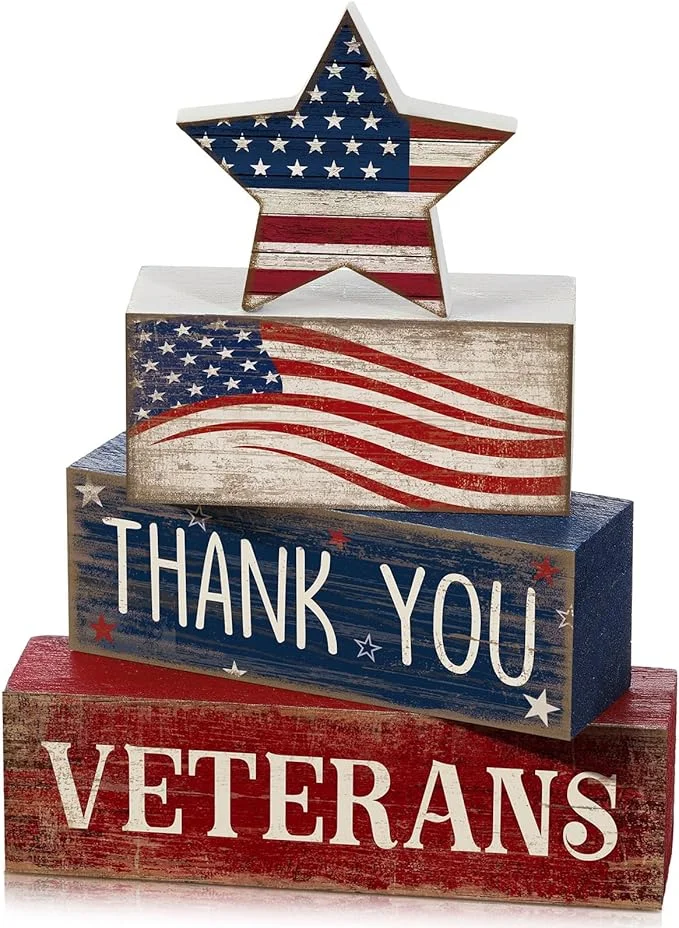 4 Pcs Veterans Day Decorations - Image 6