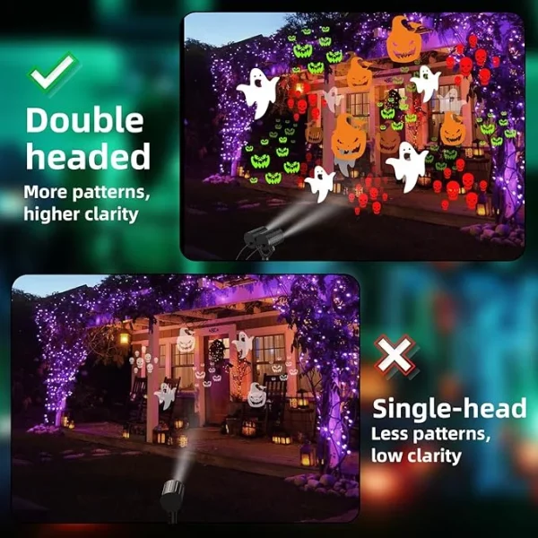 Double Head Halloween Projector Lights - Image 7