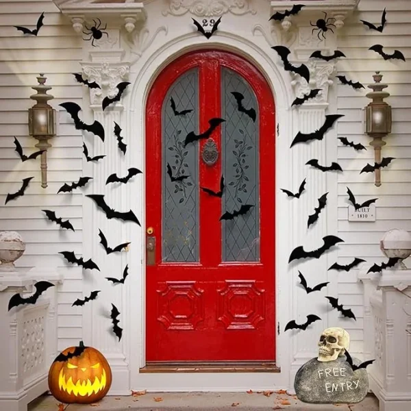 100 pcs Bats Halloween Decorations - Image 10