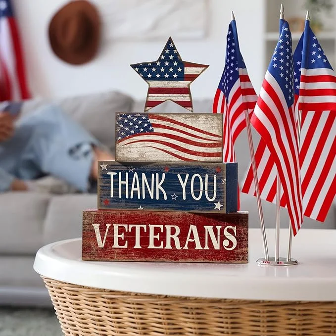 4 Pcs Veterans Day Decorations - Image 2