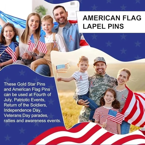 Glitinsel 150 Pcs Veterans Day - Image 6