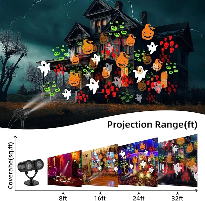 Double Head Halloween Projector Lights - Image 3