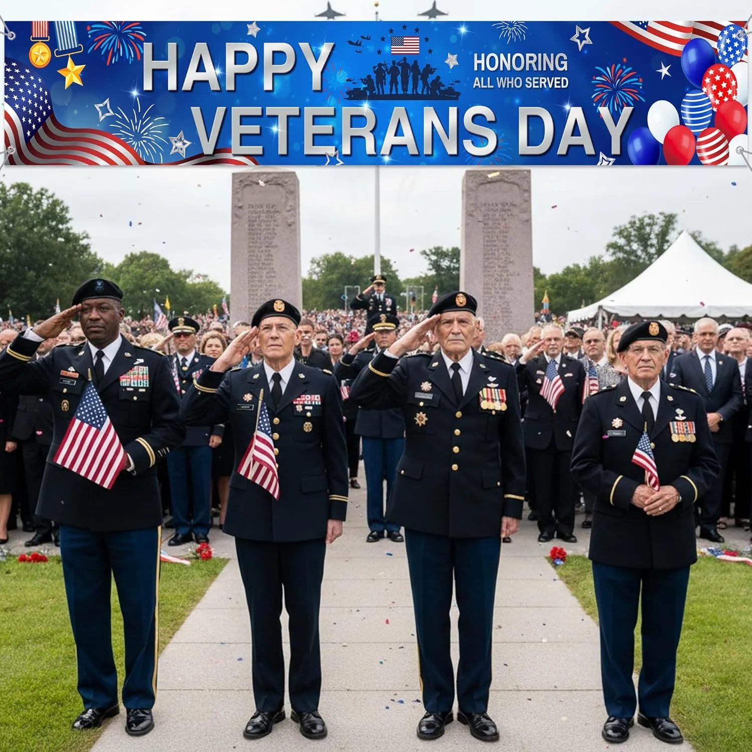 Veterans Day Door Banner Set - Image 3