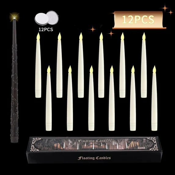 12 Pack Flameless Floating Candles - Image 5