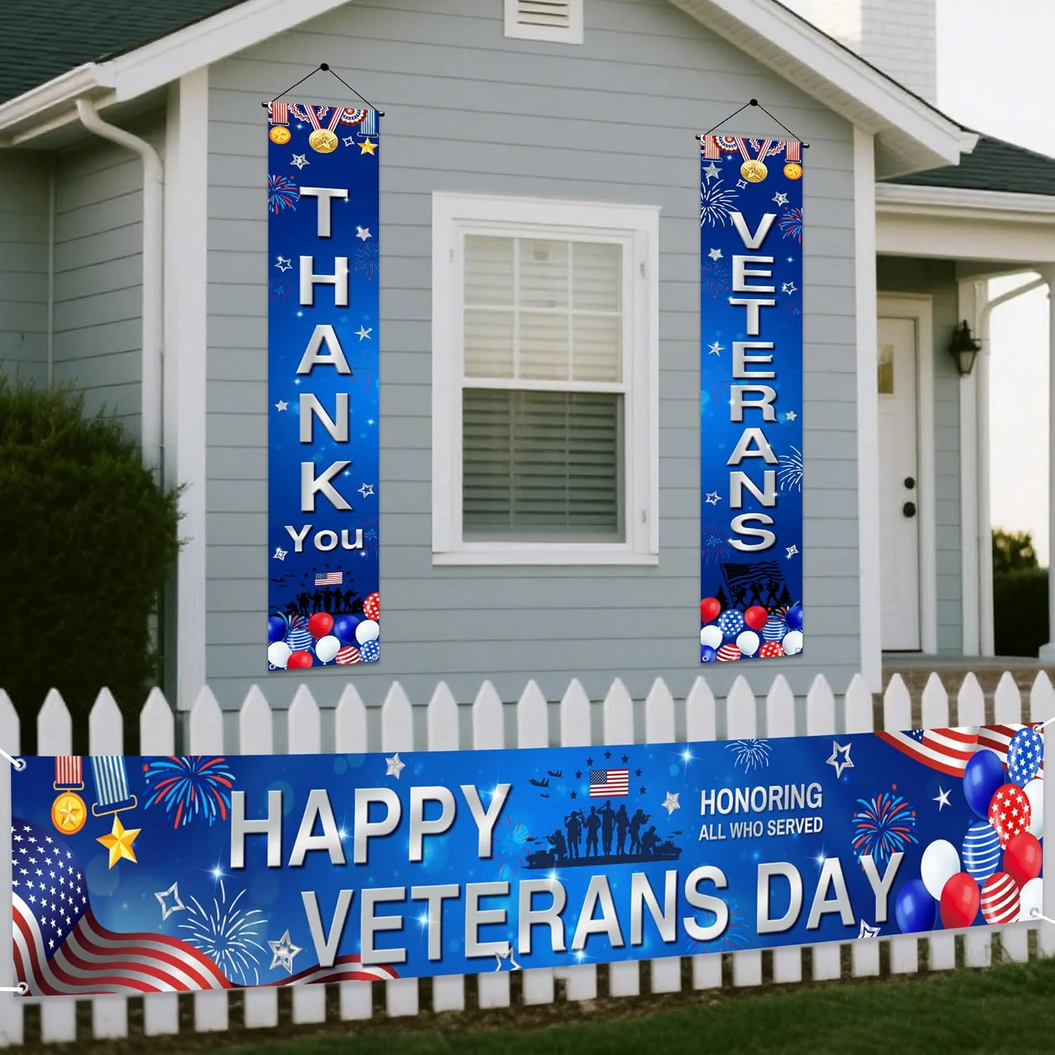 Veterans Day Door Banner Set - Image 2