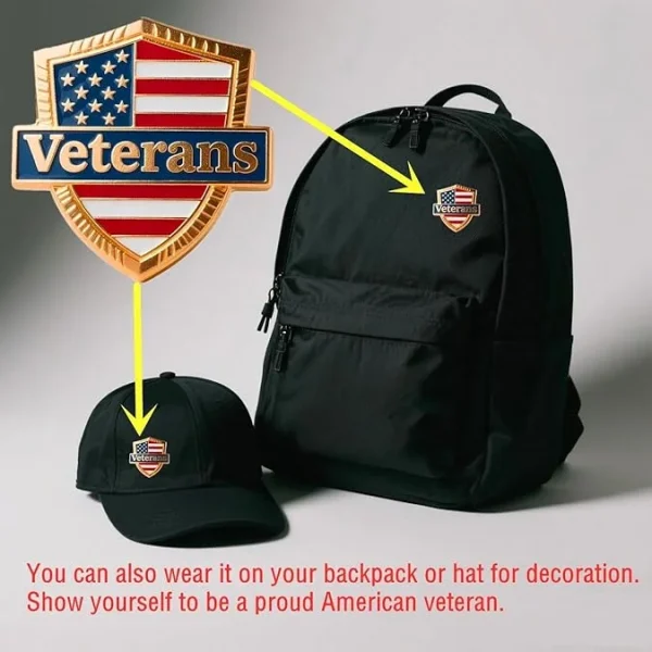12 pieces United States Veterans pin - Image 2