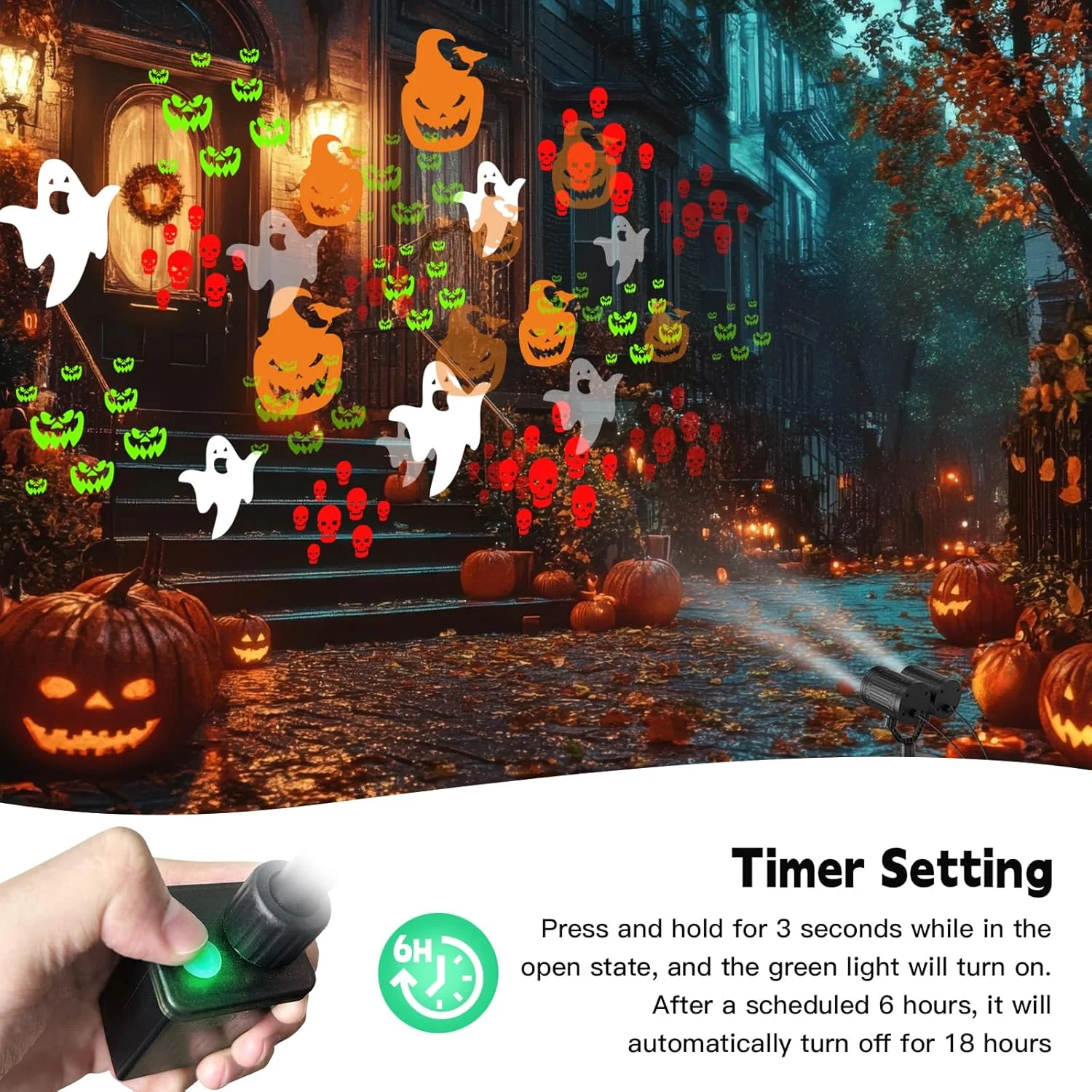 Double Head Halloween Projector Lights - Image 4