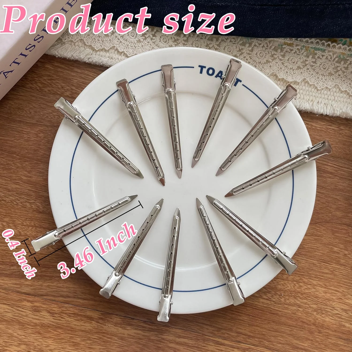 40 PCS 3.5 Inch Duck Billed Clips - Image 3