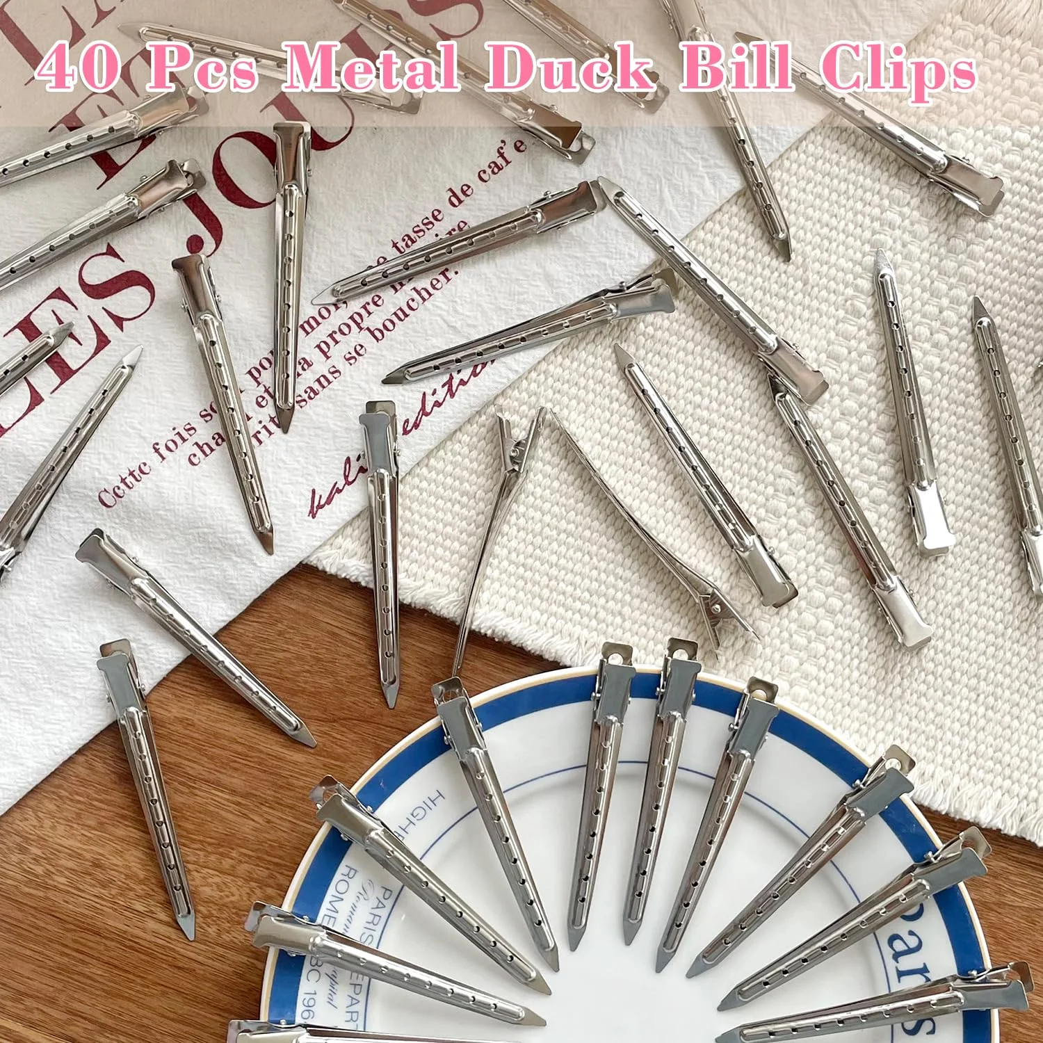 40 PCS 3.5 Inch Duck Billed Clips - Image 6