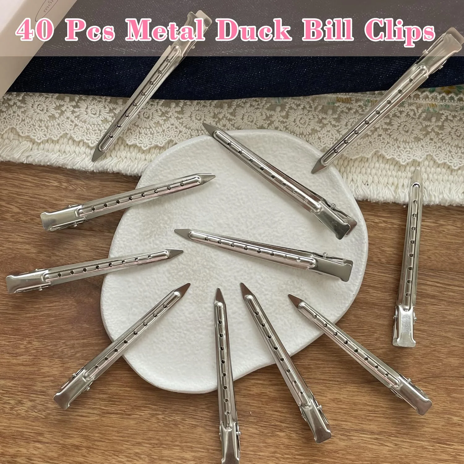 40 PCS 3.5 Inch Duck Billed Clips - Image 4