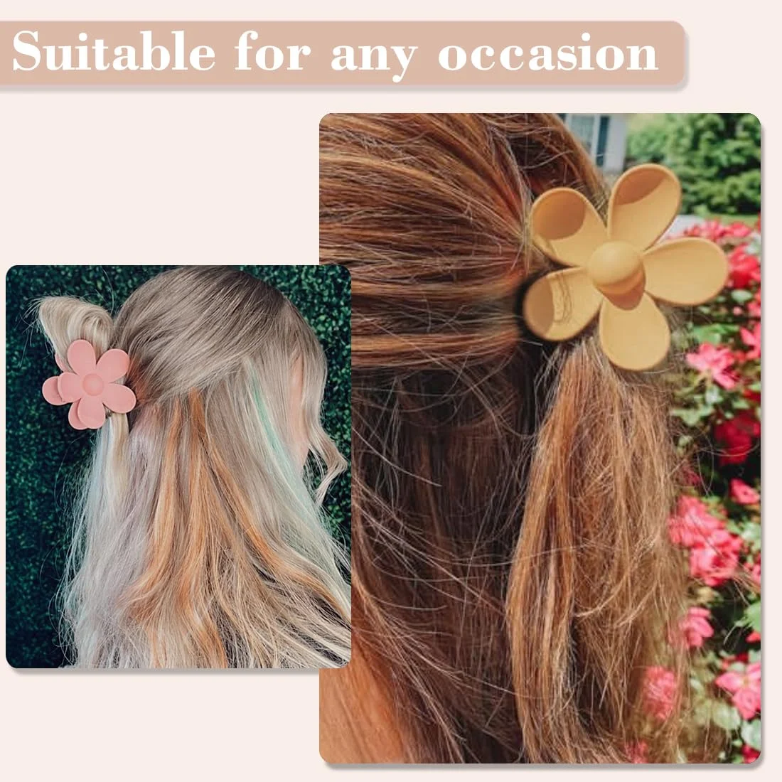 9 PCS Matte Hair Clips Set - Image 4