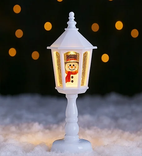 Christmas Decoration Lighted Musical Water-Filled Table Lamp - Image 3